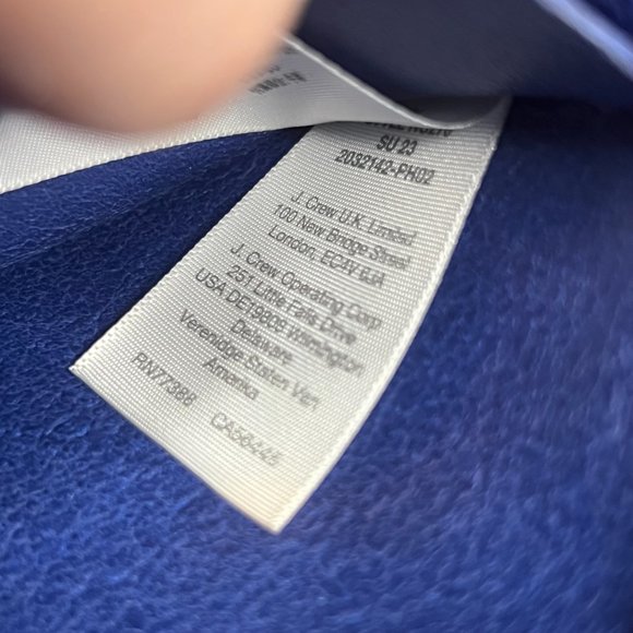 Madewell Mini Carabiner Crossbody Bag Purse, Electric Blue Cow Leather - Picture 2 of 12